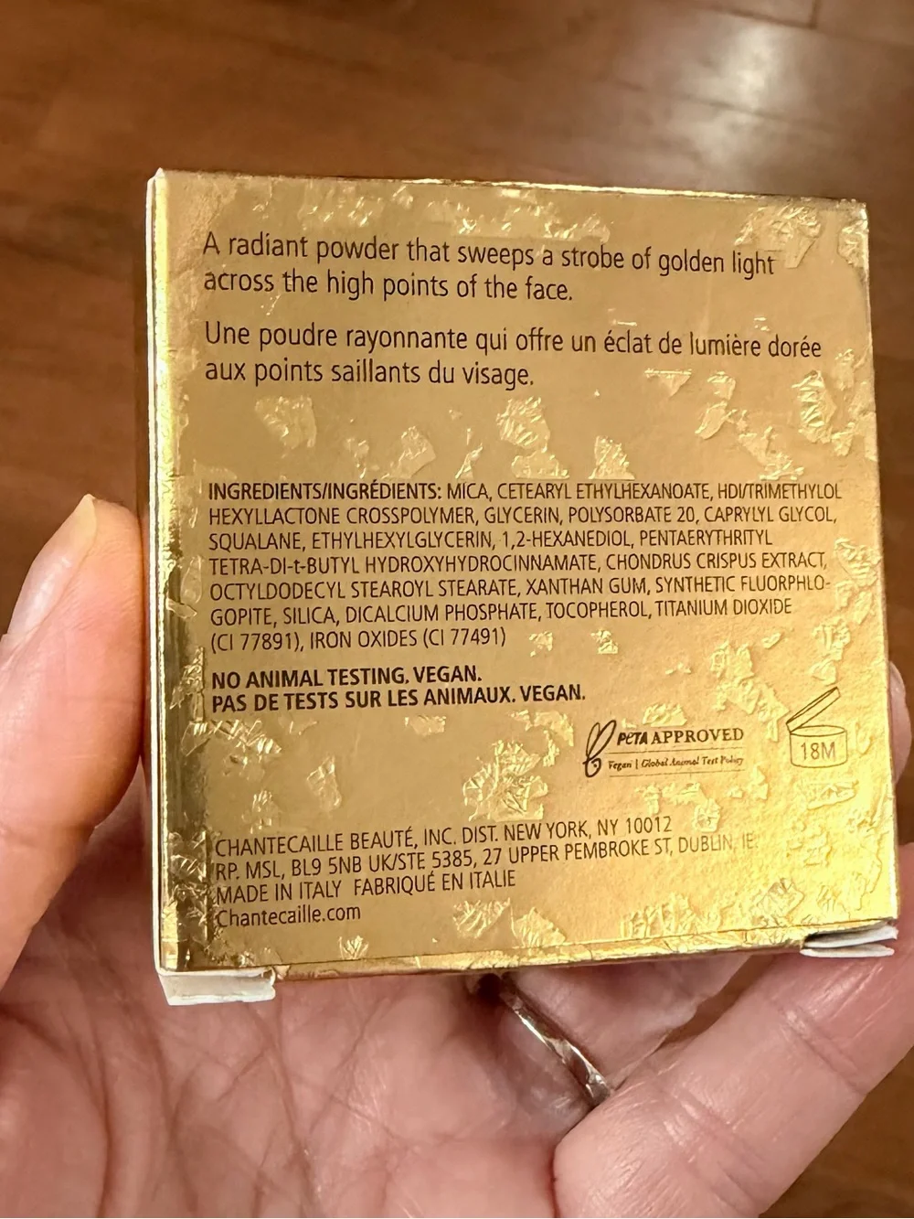 Chantecaille Precious Gold Illuminating Powder - Gold